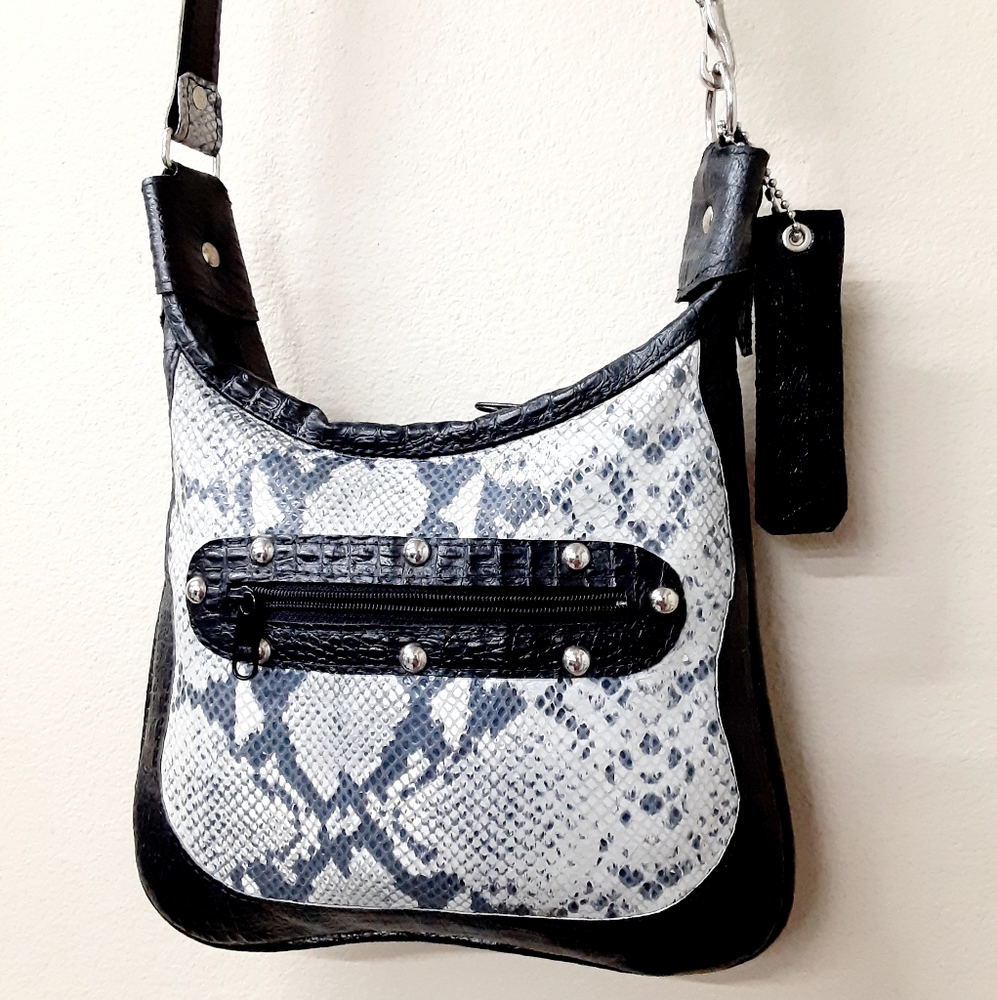 CROC SNAKESKIN Crossbody Bag NWOT